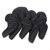 Totority 10Pcs PU Golf Club Head Cover Durable Putter Sleeves