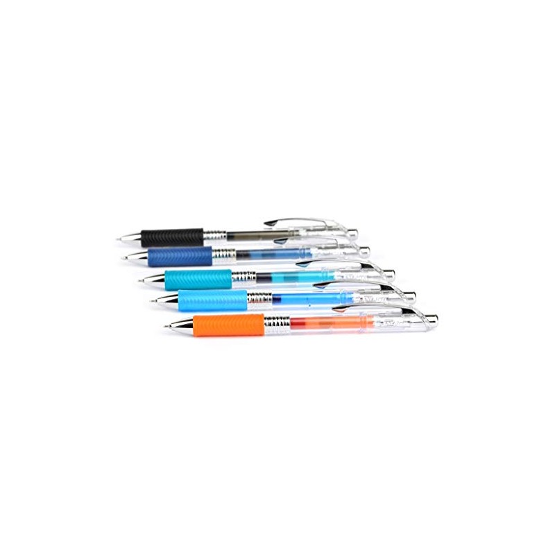 Pentel EnerGel Pure BL77TL Retractable Gel Pen - Black (Pack
