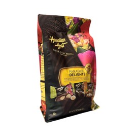 Hawaiian Host Paradise Collection - Paradise Delights Assorted Chocolate Macadamia Nuts - 47 Oz Bag