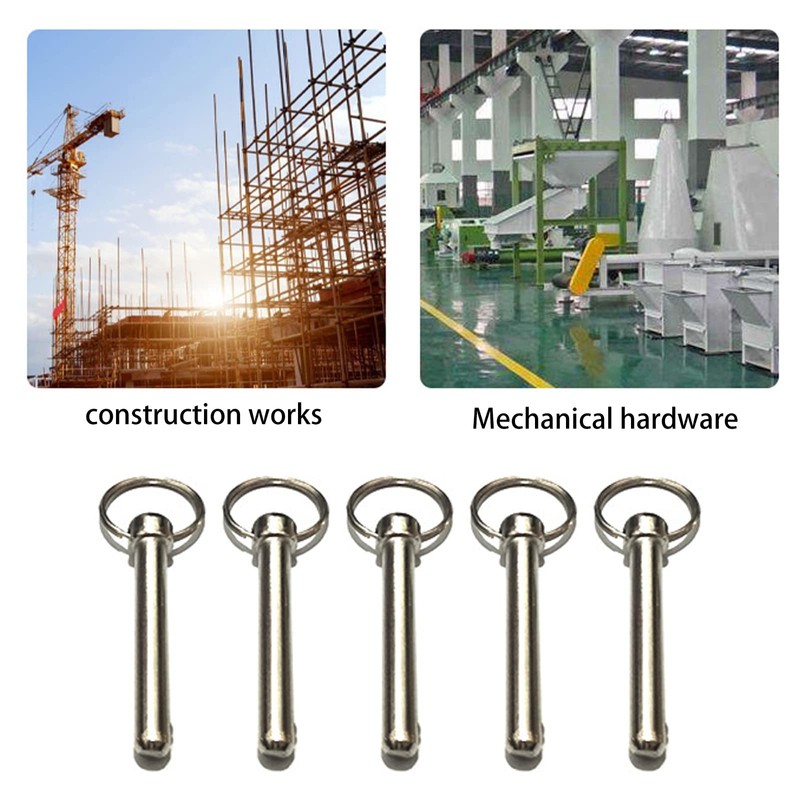 Pin with Ball Lock Stainless Steel Ball Lock Pin with