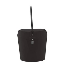 Portable Bucket Lock, Cipher Safe Box, Anti Theft, 3-digit Combination Lock, for Outdoor, Beach, Car, Caravan, Camping, Sports, Travel, Shopping (Black)