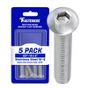 1/2-13 x 2" Button Head Socket Cap Screws 18-8 Stainless