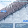 Petvolve Dog Cooling Mat 35.4" x 23.6", Double-Sided Dog Cooling