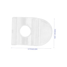 ABOOFAN 4pcs Blind Lifting Grips for Roller Shutters Roller Blind Fittings Valance Clips for Window