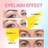 Wimpernlifting Set,Leicht Zu Bedienen Kit für Natürliche & Dickere Wimpern,Lash