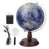 20CM 3D Retro Globe HD Student Learning Tools Study Room