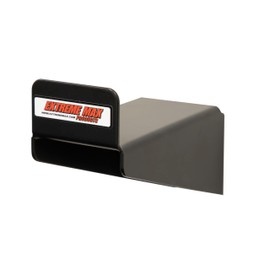 Extreme Max 5001.6652 Wall-Mount Aluminum Single Helmet Hook for Enclosed Race Trailer, Shop, Garage, Storage - Black