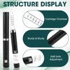 60 Unit Reusable Peptide Pen, with Adjustable Dose Dial Compatible