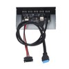 5.25 Inch Front Panel Hub, 5 Ports USB 3.2 GEN1