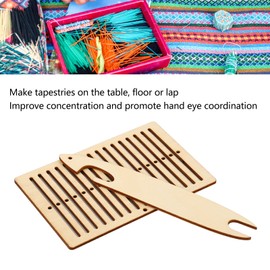 Weaving, Weaving Ashford Rigid Heddle Loom Stand, Backstrap Weaving Loom Tools Weaving Loom Kit Gifts Easy To Install for Home