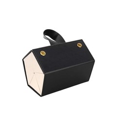 Glasses Organiser, Naisfei Travel Foldable Sunglasses Storage Organizer for Multiple Glasses Case 5 Slots PU Leather Hanging Foldable Men Women EyeGlass Storage Travel Case(Black)