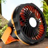 Solar Fan USB Charging LED Light Solar Powered Panel Fan