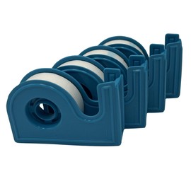 First Aid Tape, Medical Microporous Waterproof Surgical Tape, Self Adhesive Paper Tape Bandage Rolls 1/2 in Width x 10 Yards with Dispenser (Pack of 4)