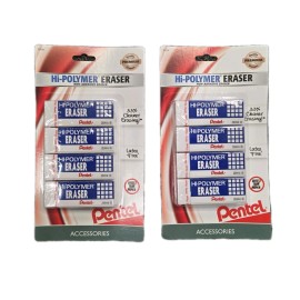 Pentel Hi-polymer Erasers (8 Count)
