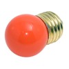 Bulbrite 7.5W 130V S11 Orange Sign E26 Base