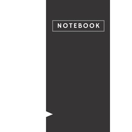 Men's Simple Notebook: Black and White