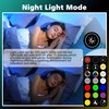 FTL E12 LED Color Changing Candelabra Light Bulb with Remote