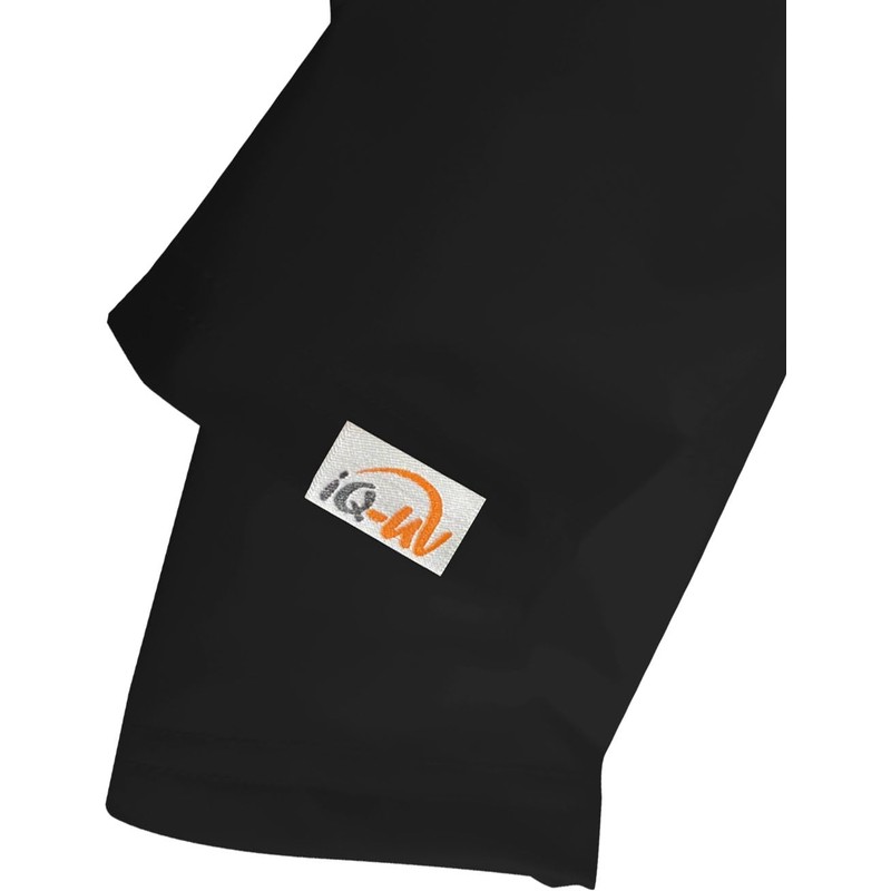 UV free unisex recycled arm sleeve, black