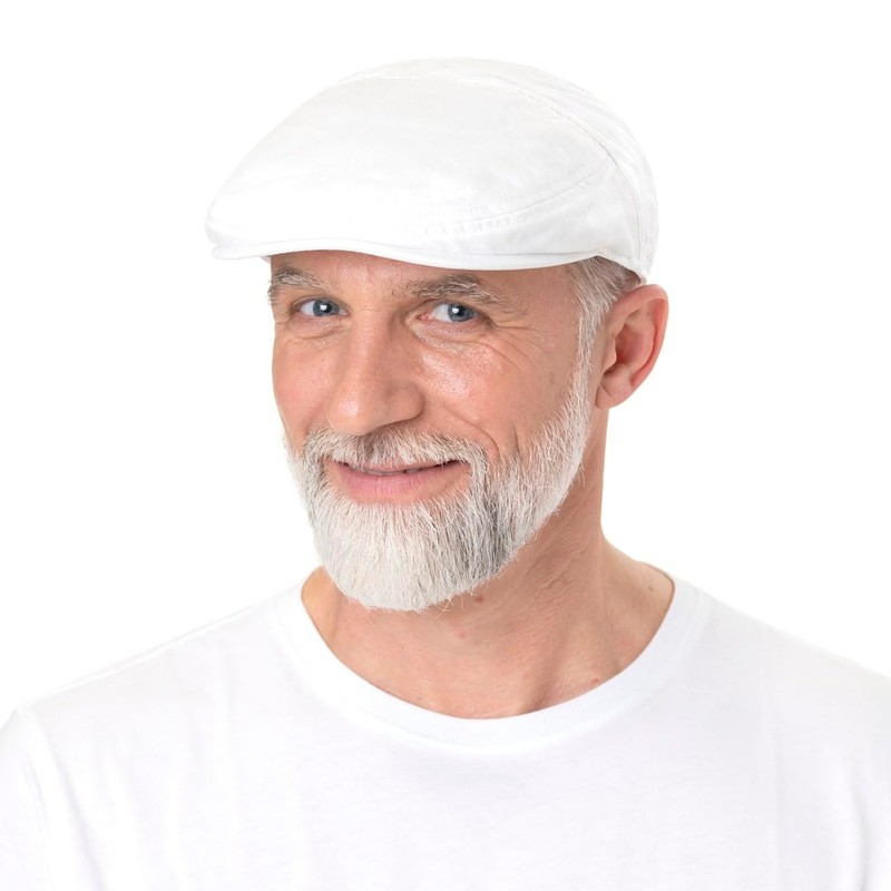 Stetson Paradise Men's Cotton Flat Cap Peaked Cap with UV