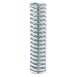 Handyman Springs SP 9732 Construcción de acero, acabado niquelado, 0.148 GA x 15/16 pulgadas x 4 pulgadas, paquete de 2 resortes de compresión