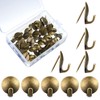 30 Pack Metal Cubicle Hooks Fabric Panel Wall Hooks Cubicle