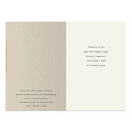 DaySpring - Tony Evans - Thinking of You - Your Good is His Goal - 3 Premium Cards (U1048)