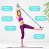 Abeillo Stretching Strap with Loops, Elastic Yoga Straps for Stretching