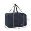 WANDF Small Cabin Bag 40x20x25 for Ryanair Airlines Foldable Underseat