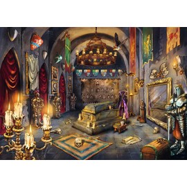Ravensburger Puzzle 12000787 - The Castle of The Vampire - 1000 Pieces Puzzle for Adults and Children from 14 Years