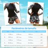 QMCZLA Trajes de Baño Mujer (MX/US, Alfa, Mediano, Regular, Regular,
