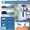 1080°Swivel Filter Faucet Extender Aerator - 8 Pcs Replacement Water