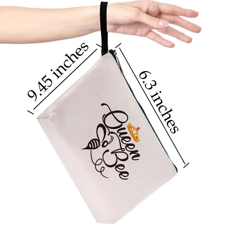 Hanamiya Na Queen Bee -Makeup Bag, Bumble Bee Inspirational Gift