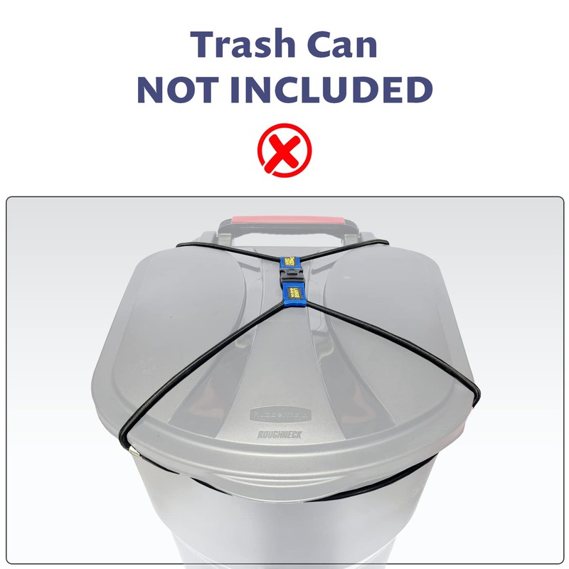 Doggy Dare Trash Can Lock - Large - Fits 45