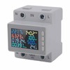 DIN Rail Voltage Current Meter 170‑270V 0‑63A Digital Display Energy