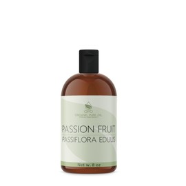 Passion Fruit Oil 8 oz - 100% Pure, Organic, All Natural, Premium Grade, Partially Filtered Passion Fruit Oil Perfect for Hair, Skin, Scalp, Body Care Moisturizer - Maracuja Oil
