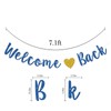 Welcome Back Banner, Home Theme Party, Back to School, Happy