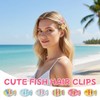 6 PCS Cute Hair Clips, Colorful Fish Cute Hair Accessories