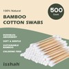 Bamboo Cotton Swabs - 500 Count - FSC Certified and