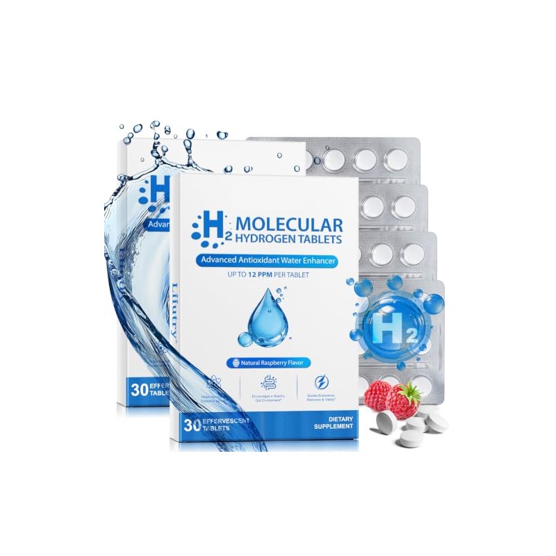 Hydrogen Water Tablets, Molecular Hydrogen Tablets for Drinking Water, Supports