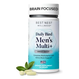 Best Nest Wellness Multivitamínico Hombres 30 Cápsulas
