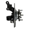 Crown Automotive 68088498AD Steering Knuckle and Hub Assembly, Black Silver