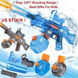 Unbranded 2PK Electric Water Blaster Gun for Kids & Adults High Capacity, Long Range Gun