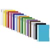Brunnen A4 Loose-leaf Binders in Assorted Colours, Polypropylene Film with