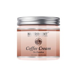 Nutriment Coffee Cream for Moisturizing Glowing Skin, Paraben Free 250gram Suitable for all skin types