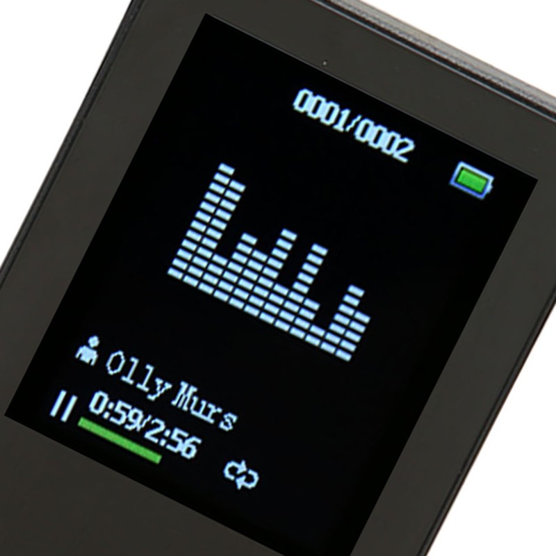 MP3 Player 8G Bluetooth 4.2 1.8 Inch Screen Noise Reduction