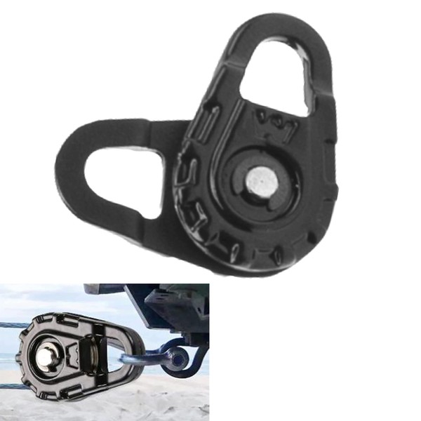 Vgoohobby 1/10 Scale Simulation Metal Pulley Winch Snatch Block Decoration