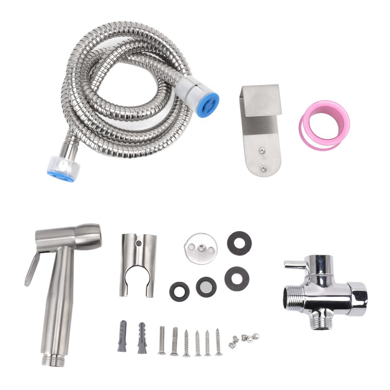 Kitchen Sink Sprayer Kit 304 Stainless Steel Handheld Bidet Sprayer