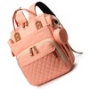 Diaper Women Bag Backpack Multi Compartment Large Opening Top Mother