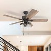 Ciata Pendant Pull Chain in Brushed Nickel Finish with 12