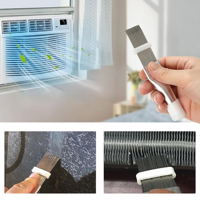 Samcos Air Conditioning Fin Comb 2-Pack Cleaning Kit Win Cleaning